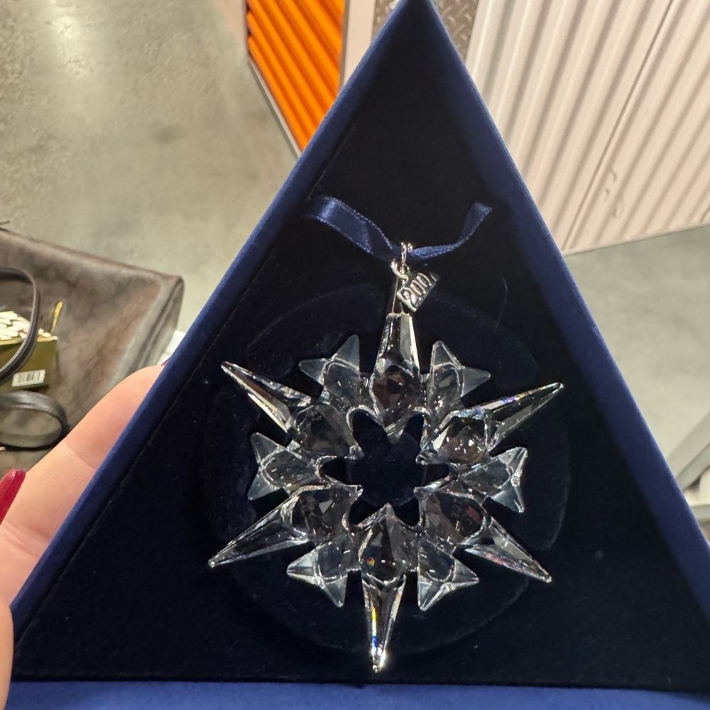 Swarovski Blue Christmas Ornament
